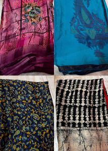 Assorted Sarees - Vibrant Prints