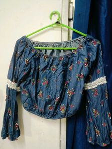Blue Beautiful Top