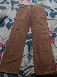 Brown Cargo Pants