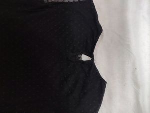 Zara Black Lace Dress (Stretchy) Bust 36-40