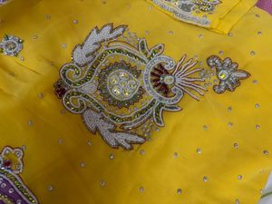 Yellow Saree