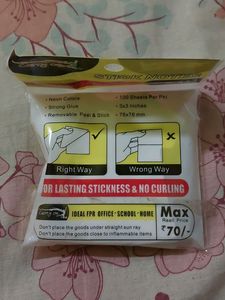 Stick Notes Pack Of 100 Sheets