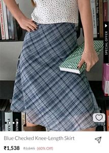 Baby Blue Pinteresty Bow Skirt