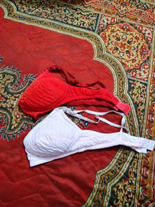 Red and Pink bras combo pack-2