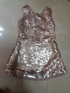 Rose Gold Colour MIDI For Girls
