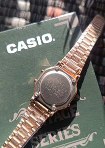 Casio Rose Gold Watch