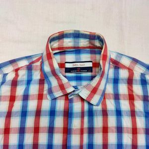 Zara Plaid Shirt - 42