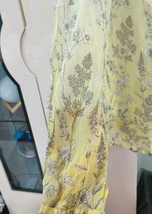 Next Yellow Floral Print Blouse