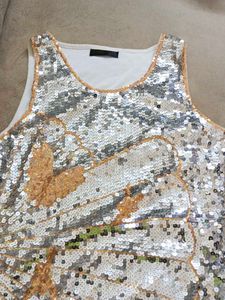 Silver Sequence Dress