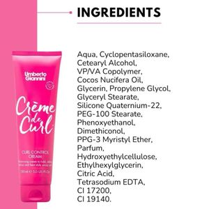 Umberto Giannini Set Of Curl Cream &amp; Spray