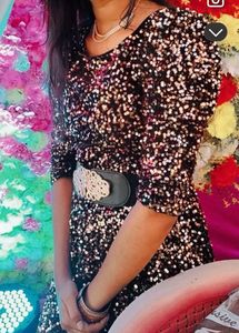 Sparkling Sequin Mini Dress