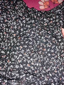 Floral Tie-Front Crop Top