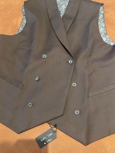 Brown Formal Vest