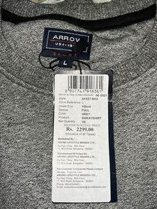 ARROW Branded L size sweat shirt