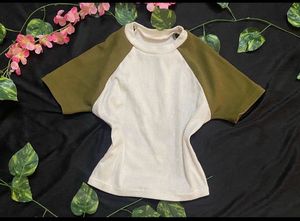 Color Block Short Sleeve T-Shirt