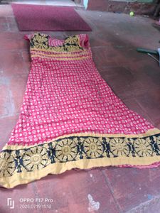 Red Printed Kurta