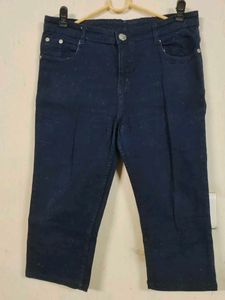 Preloved Smart Lady Denim Three Quarters Jeans