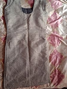 Black And Golden Kurta