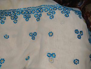 Elegant Embellished Saree