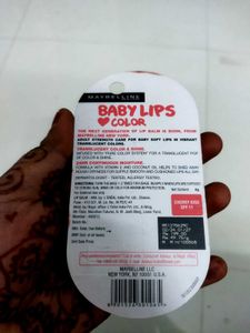 Maybelline Baby Lips - Cherry Kiss