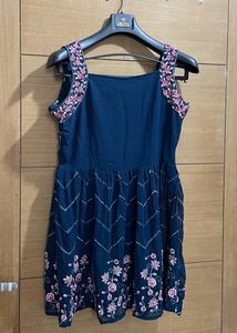 Floral Embroidered Palazzo