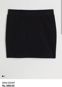 Black Mini Skirt