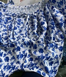 Printed Crop Top