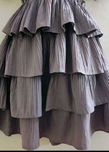 Tiered Mini Shirt Dress