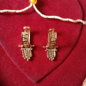 Necklace with Bali earrings