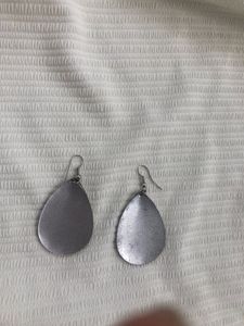Silver Drop Earrings
