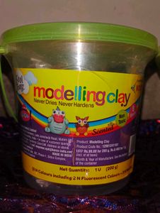 Modelling Clay( 8 colors &amp; 3 moulds)- pack of 2