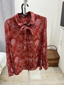 Rustic Maroon/mauve Shade Shirt