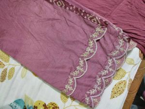 Bandhani Print Suit With Plazo And Dupatta
