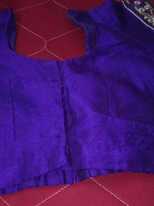 Purple Embroidered Blouse