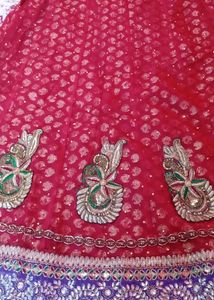 Beautiful RED and PURPLE Lehnga
