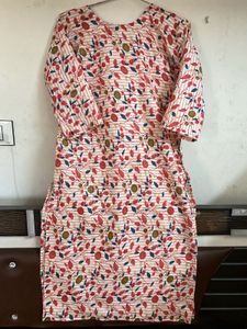 A Wonderful Kurti For Woman &amp; Girl Colour Is Pink