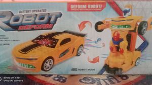 Battery Operator Robot Deform