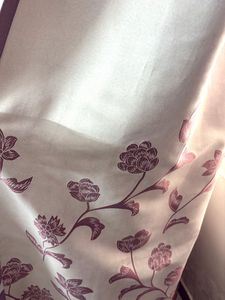 Floral Print Curtain