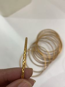 Golden Bangles Set Of 12
