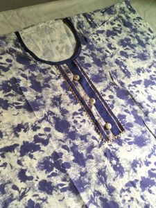 Semi Stitched Kurta Set