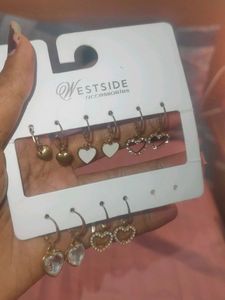Westside Heart Earring Set