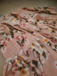 Floral Print Dress M size