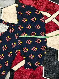 Stylish Printed butterfly sleeves Top