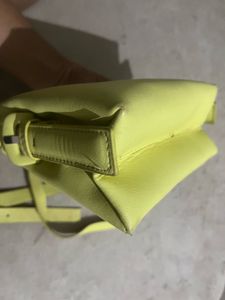 Solid StructuredHandheld Bag, NonDetachable Strap