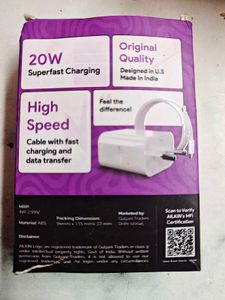 Ailkin 20W Power Adapter With Data Cable
