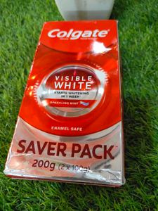 Colgate Visible White Whitening Booster Combo