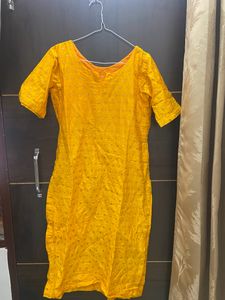 Yellow Kurti