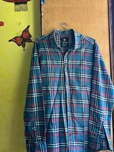 Checked Flannel Shirt
