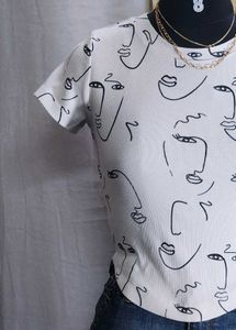 Forever 21 Fitted Ribbed Tshirt