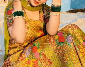 Floral Lehenga Choli Set